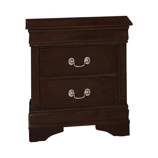 Louis Philippe 2-drawer Nightstand Cappuccino - Furniture Stars (Chicago, IL)