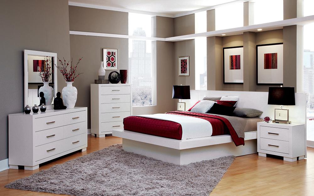 Jessica Minimalistic Platform Bedroom Set - Furniture Stars (Chicago, IL)
