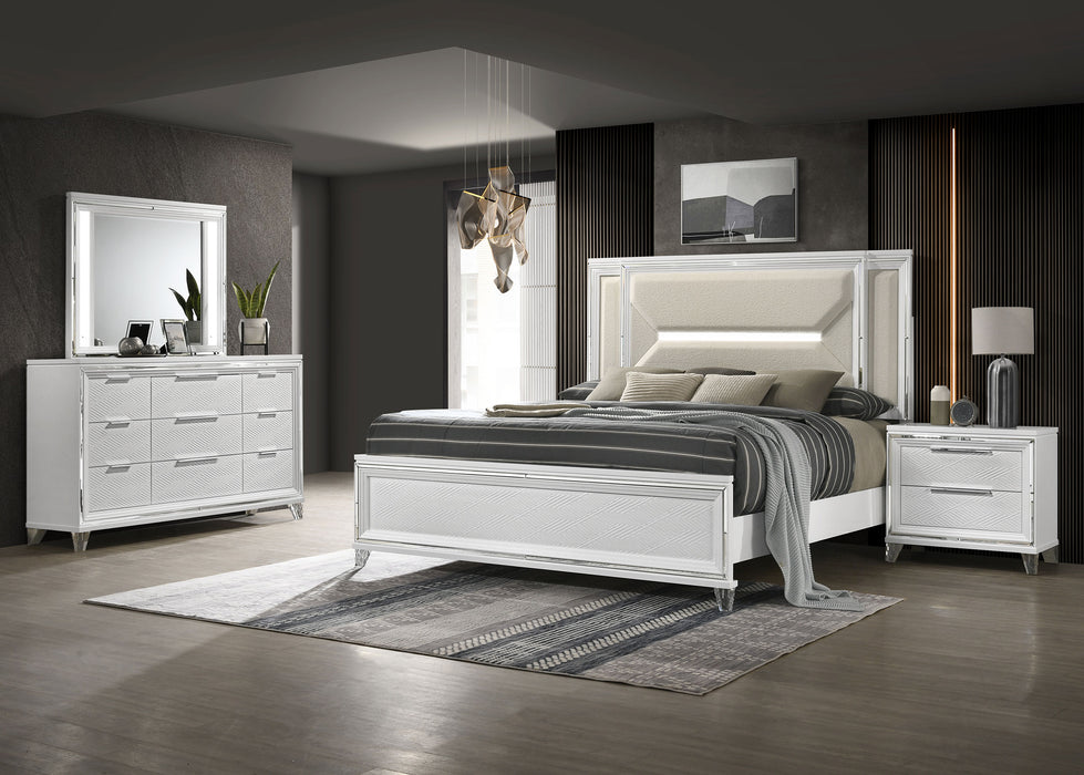 Marmore 4 Pc Bedroom Set - Furniture Stars (Chicago, IL)