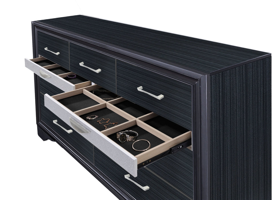 Naima Black Dresser - Furniture Stars (Chicago, IL)