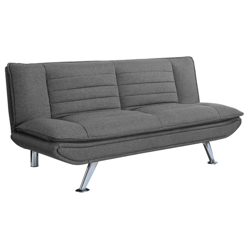 Julian Upholstered Sofa Bed with Pillow-top Seating Grey - Furniture Stars (Chicago, IL)