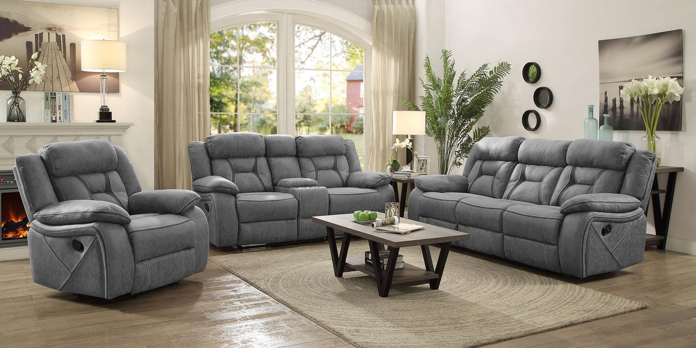 Higgins Upholstered Tufted Living Room Set - Furniture Stars (Chicago, IL)