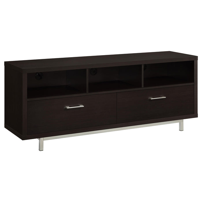 Casey 2-drawer Rectangular TV Console Cappuccino - Furniture Stars (Chicago, IL)