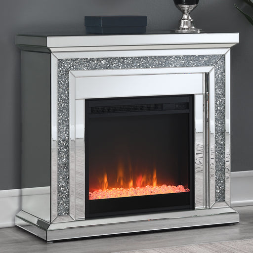Lorelai Rectangular Freestanding Fireplace Mirror - Furniture Stars (Chicago, IL)
