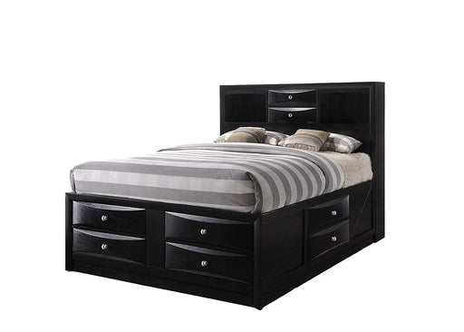 Acme Ireland Full Storage Bed in Black 21620F - Furniture Stars (Chicago, IL)