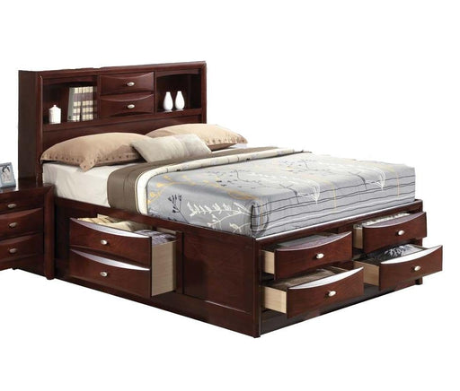 Acme Ireland Full Storage Bed in Brown 21590F - Furniture Stars (Chicago, IL)