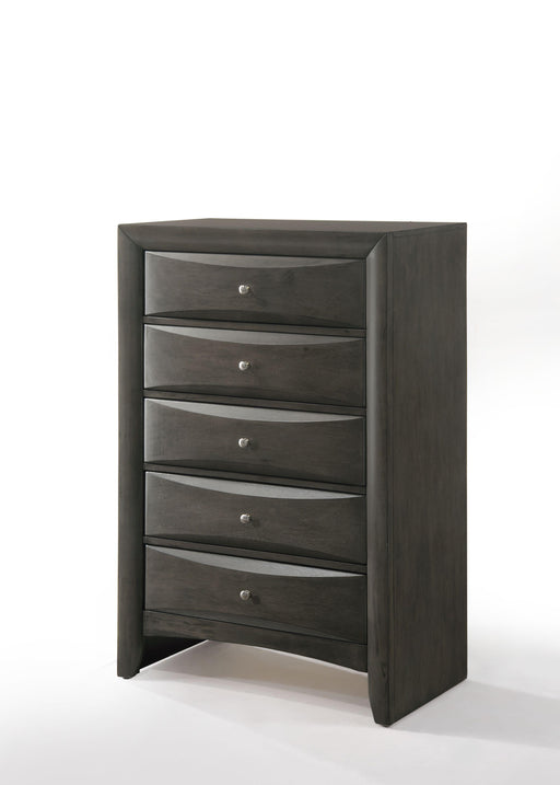 Ireland Gray Oak Chest - Furniture Stars (Chicago, IL)