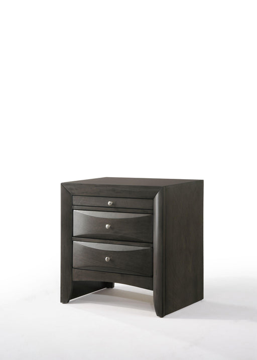 Ireland Gray Oak Nightstand - Furniture Stars (Chicago, IL)