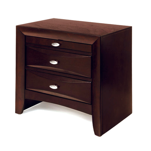 Ireland Espresso Nightstand - Furniture Stars (Chicago, IL)