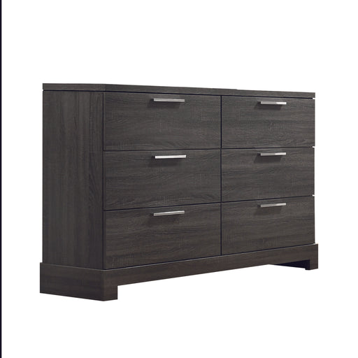 Lantha Gray Oak Dresser - Furniture Stars (Chicago, IL)