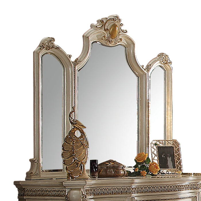 Picardy Antique Pearl Mirror - Furniture Stars (Chicago, IL)