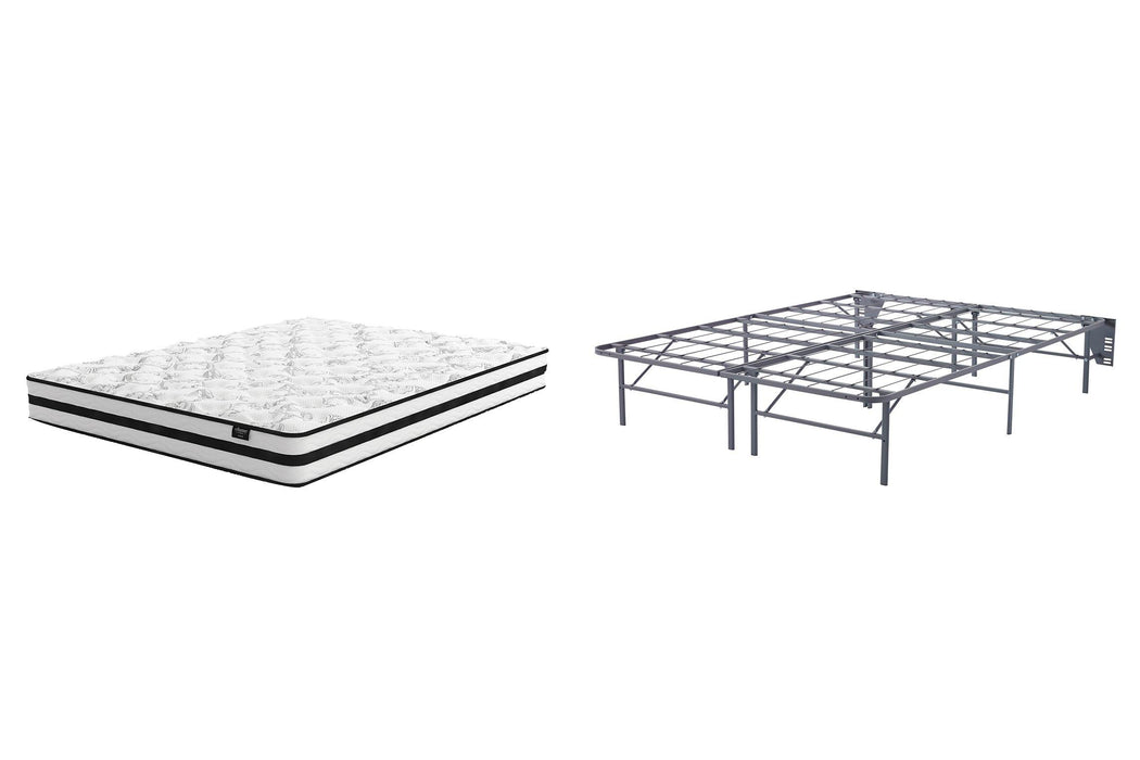 8 Inch Chime Innerspring Mattress Set - Furniture Stars (Chicago, IL)