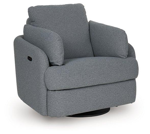 Alainmont Next-Gen Nuvella Swivel Power Recliner - Furniture Stars (Chicago, IL)