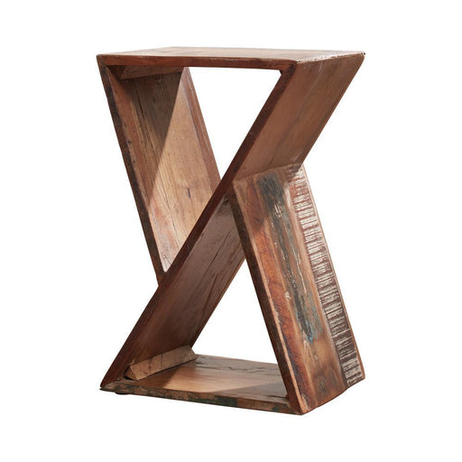 Lily Geometric Accent Table Natural - Furniture Stars (Chicago, IL)