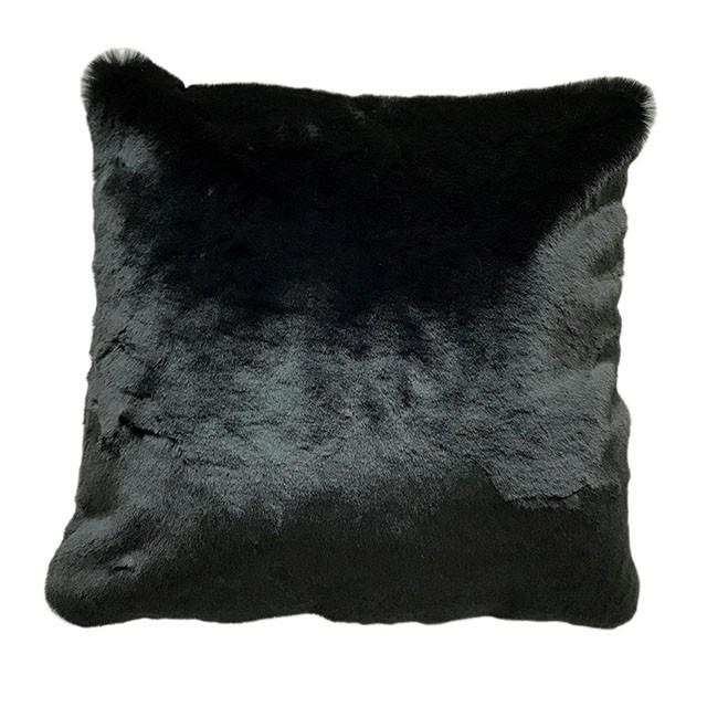 Caparica Black 20" X 20" Pillow, Black - Furniture Stars (Chicago, IL)