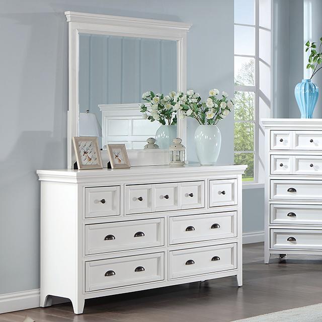 CASTILE Dresser, White - Furniture Stars (Chicago, IL)