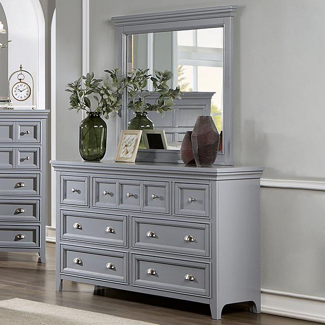 CASTLILE Dresser, Gray - Furniture Stars (Chicago, IL)