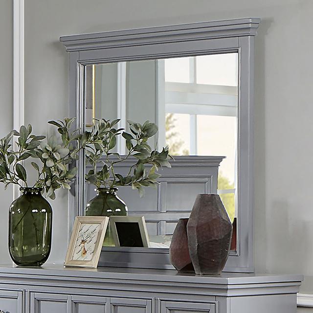 CASTLILE Mirror, Gray - Furniture Stars (Chicago, IL)