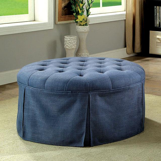 Claes Round Ottoman - Furniture Stars (Chicago, IL)