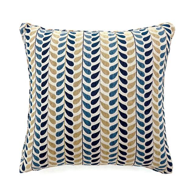 DROPP 18" X 18" Pillow, Blue & Yellow (2/CTN) - Furniture Stars (Chicago, IL)