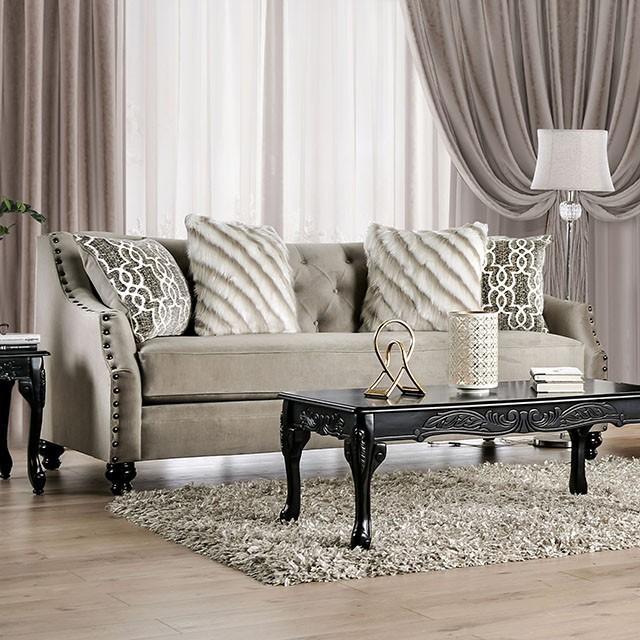 Ezrin Light Brown Sofa - Furniture Stars (Chicago, IL)