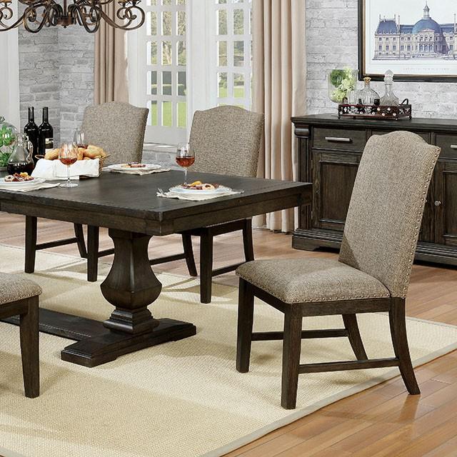Faulk Espresso Dining Table - Furniture Stars (Chicago, IL)