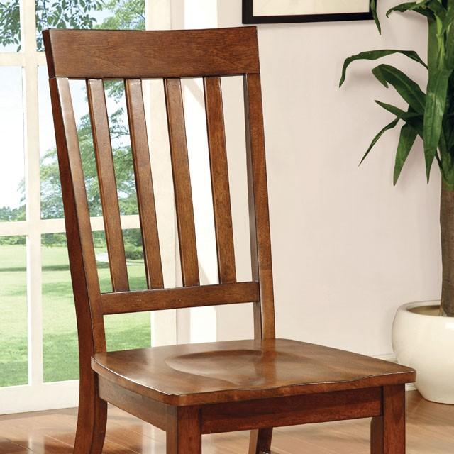 FOSTER I Dark Oak Side Chair (2/CTN) - Furniture Stars (Chicago, IL)