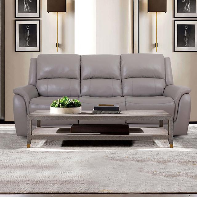 GORGIUS Power Sofa, Light Gray - Furniture Stars (Chicago, IL)