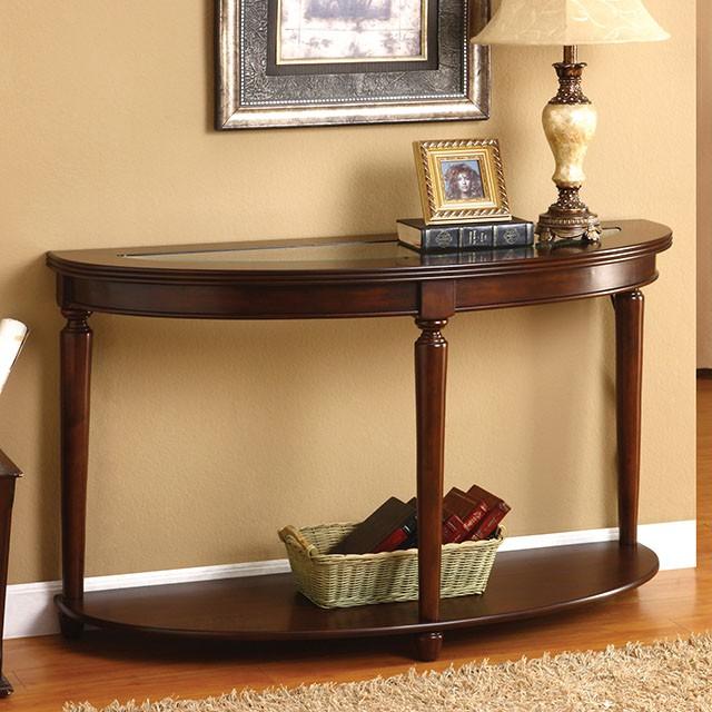 Granvia Dark Cherry Sofa Table - Furniture Stars (Chicago, IL)