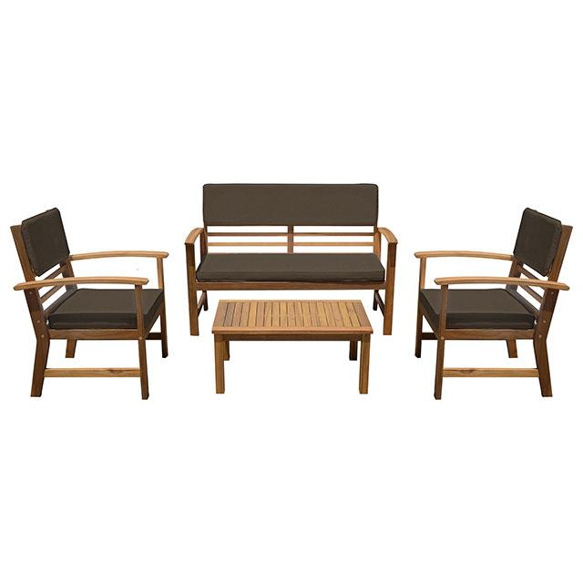 Hana 4 Pc. Patio Set - Furniture Stars (Chicago, IL)