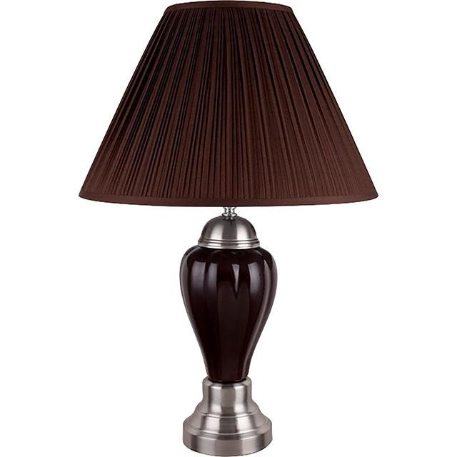 Hanna Espresso Table Lamp - Furniture Stars (Chicago, IL)