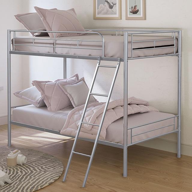Hector Twin/Twin Metal Bunkbed - Furniture Stars (Chicago, IL)