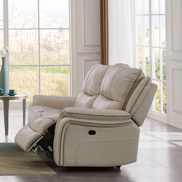 HENRICUS Loveseat, Beige - Furniture Stars (Chicago, IL)