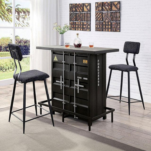 ESDARGO Bar Ht. Table w/ LED Light - Furniture Stars (Chicago, IL)