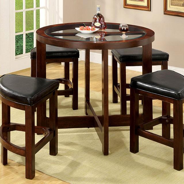Crystal Cove 5 Pc. Counter Ht. Table Set - Furniture Stars (Chicago, IL)
