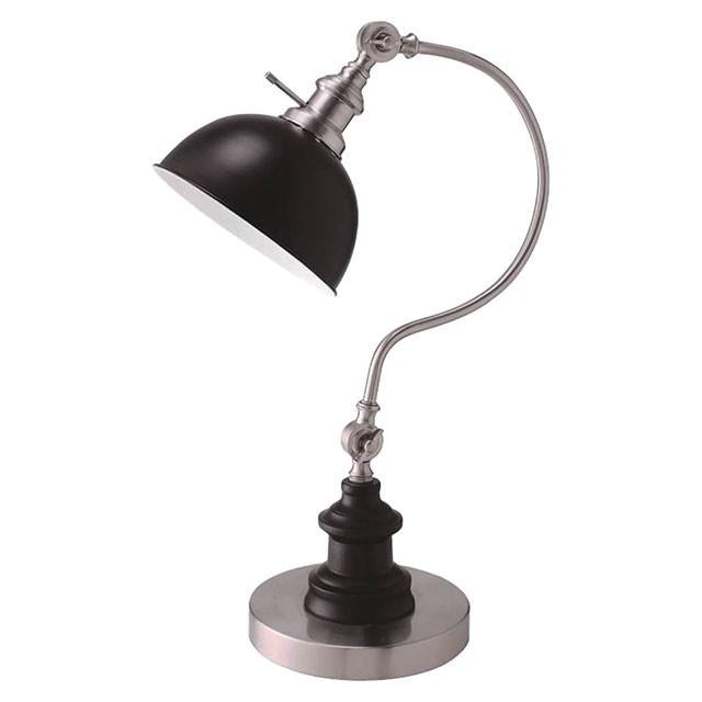 Briar Stain Nickel Table Lamp - Furniture Stars (Chicago, IL)