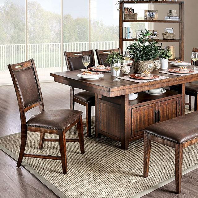 Wichita Light Walnut Dining Table - Furniture Stars (Chicago, IL)