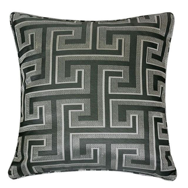 Macie Silver 20" X 20" Pillow, Silver - Furniture Stars (Chicago, IL)