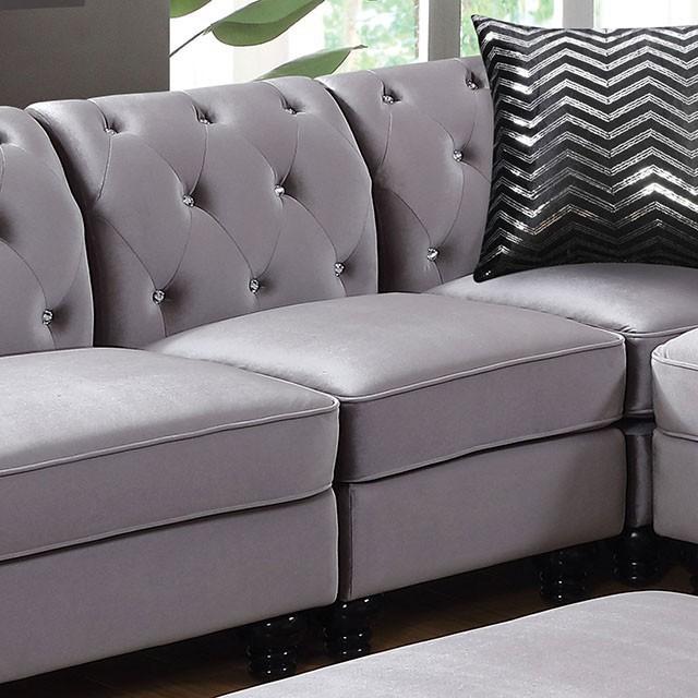 Jolanda Left Armless Chair - Furniture Stars (Chicago, IL)