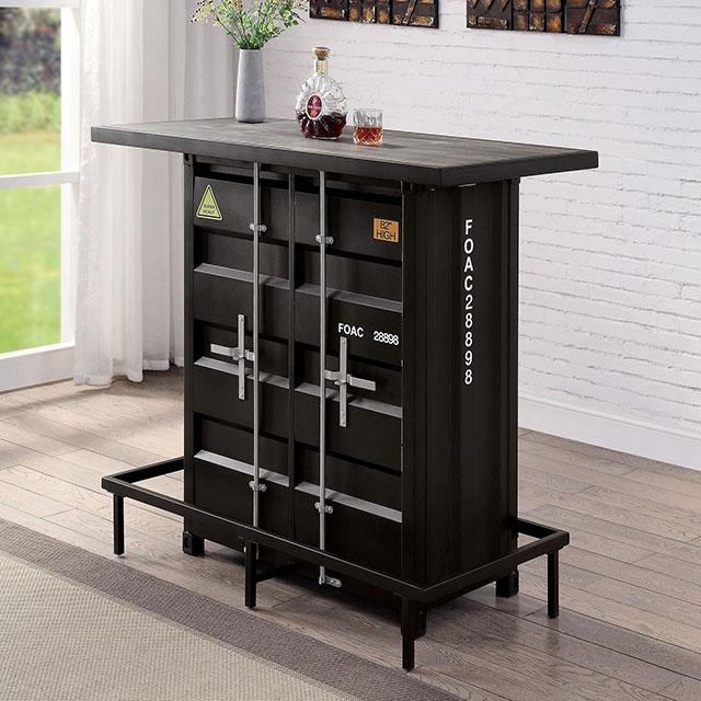 ESDARGO Bar Ht. Table w/ LED Light - Furniture Stars (Chicago, IL)