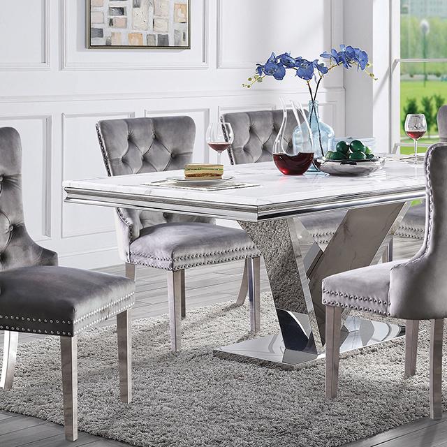 Valdevers Dining Table - Furniture Stars (Chicago, IL)