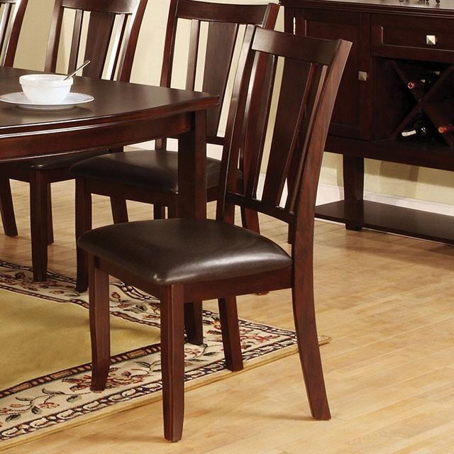 Edgewood I Espresso Side Chair (2/CTN) - Furniture Stars (Chicago, IL)