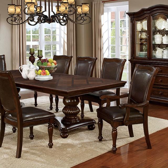 Alpena Brown Cherry Dining Table - Furniture Stars (Chicago, IL)