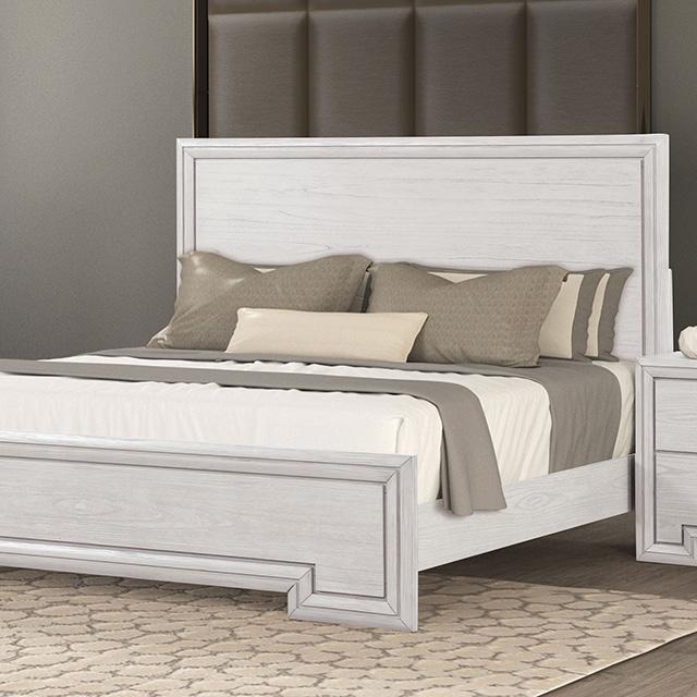 Basilone E.King Bed - Furniture Stars (Chicago, IL)