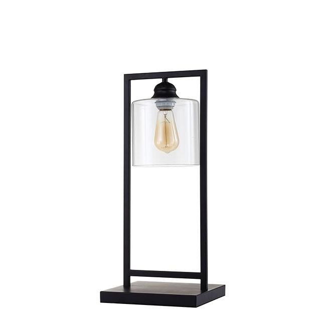 Zoe Black 6"H Table Lamp - Furniture Stars (Chicago, IL)