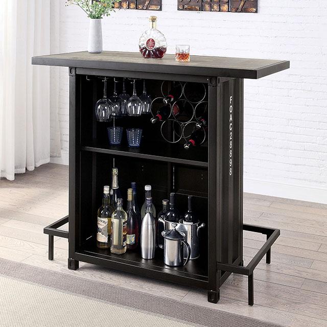 ESDARGO Bar Ht. Table w/ LED Light - Furniture Stars (Chicago, IL)