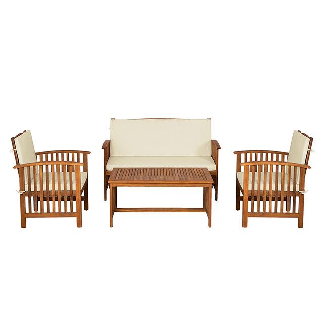 Kyushu 4 Pc. Patio Set - Furniture Stars (Chicago, IL)