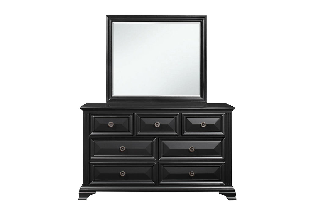 CARTER BLACK MIRROR - Furniture Stars (Chicago, IL)