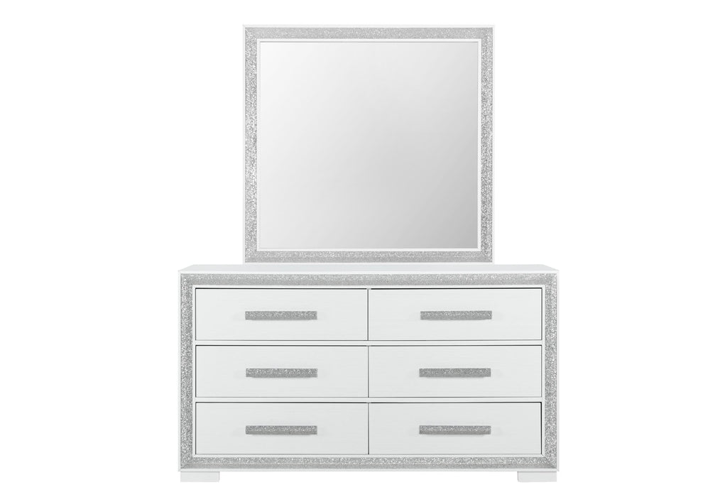 ANDROS SILVER MIRROR - Furniture Stars (Chicago, IL)