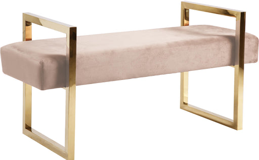 Olivia Pink Velvet Bench - Furniture Stars (Chicago, IL)